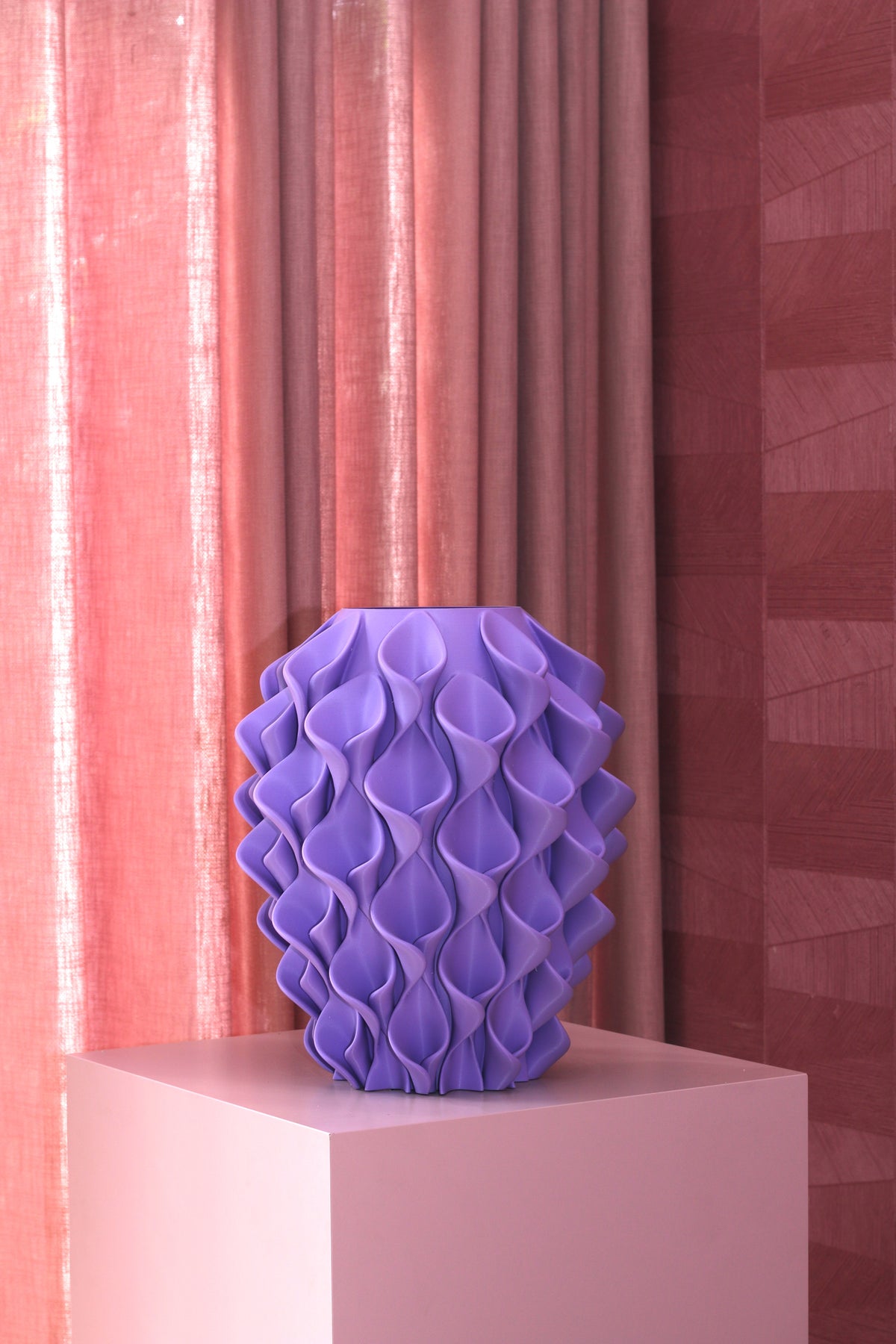 Korallen-Vase Lila