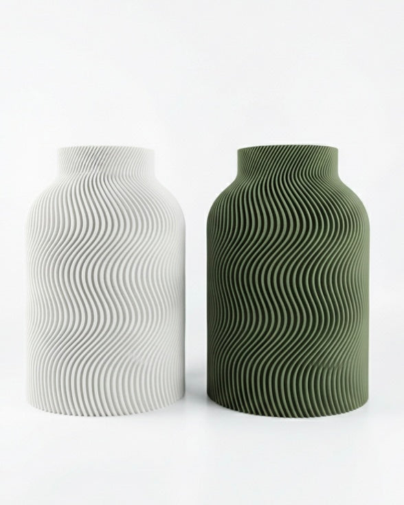 Wavy vaas