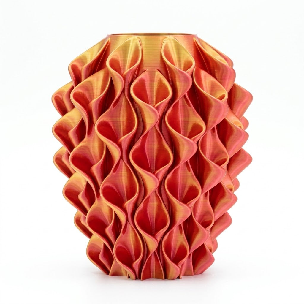 Coral Vaas - Roze, Rood, Goud